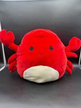 Squishmallows Carlos Red Crab 12 Inch Plush Kellytoy Original No Hang Tag